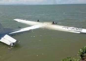 Kapendam XVII/Cenderawasih: Bukan Pesawat TNI yang Jatuh di Perairan Dekat Bandara Douw Nabire